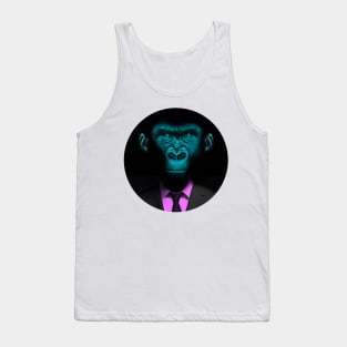 Monkey suit pink shirt Tank Top